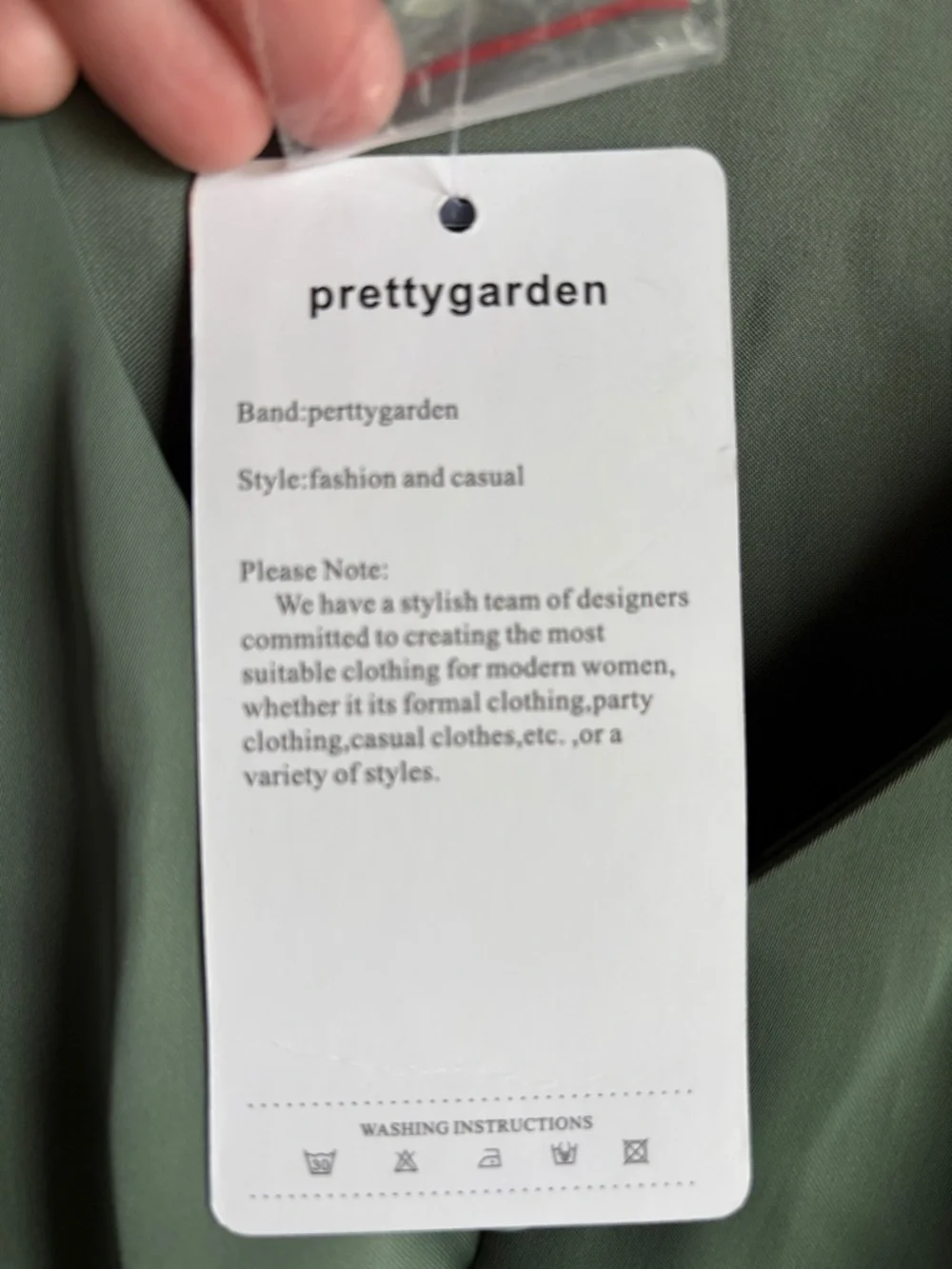 Pretty Garden Green Satin Dress Size Medium - Picture 4 of 6